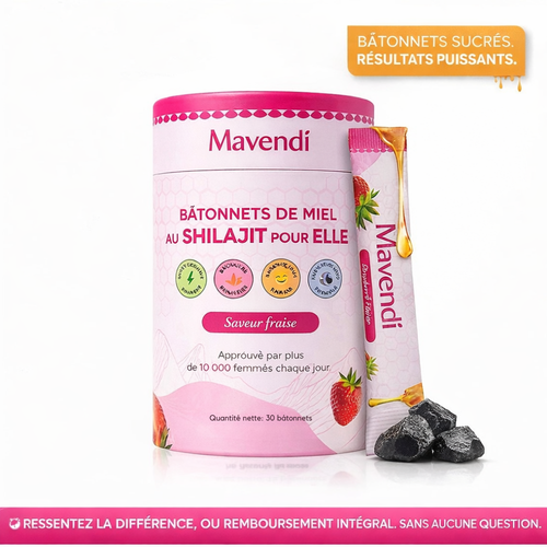 Bâtonnets boost de libido Mavendi / Raviveur de plaisir et de bien être
