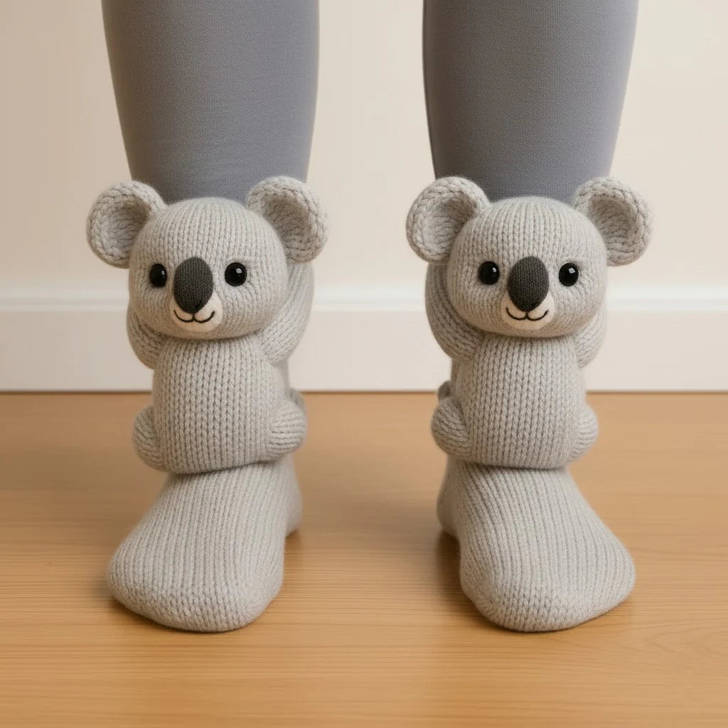 Les chaussettes animaux les plus douillettes de France 🧦💖