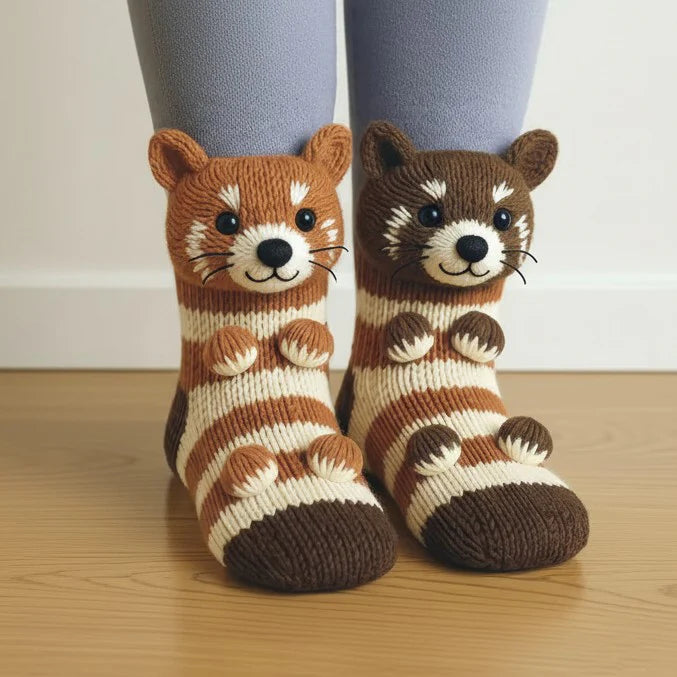 Les chaussettes animaux les plus douillettes de France 🧦💖