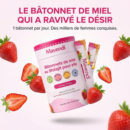Bâtonnets boost de libido Mavendi / Raviveur de plaisir et de bien être
