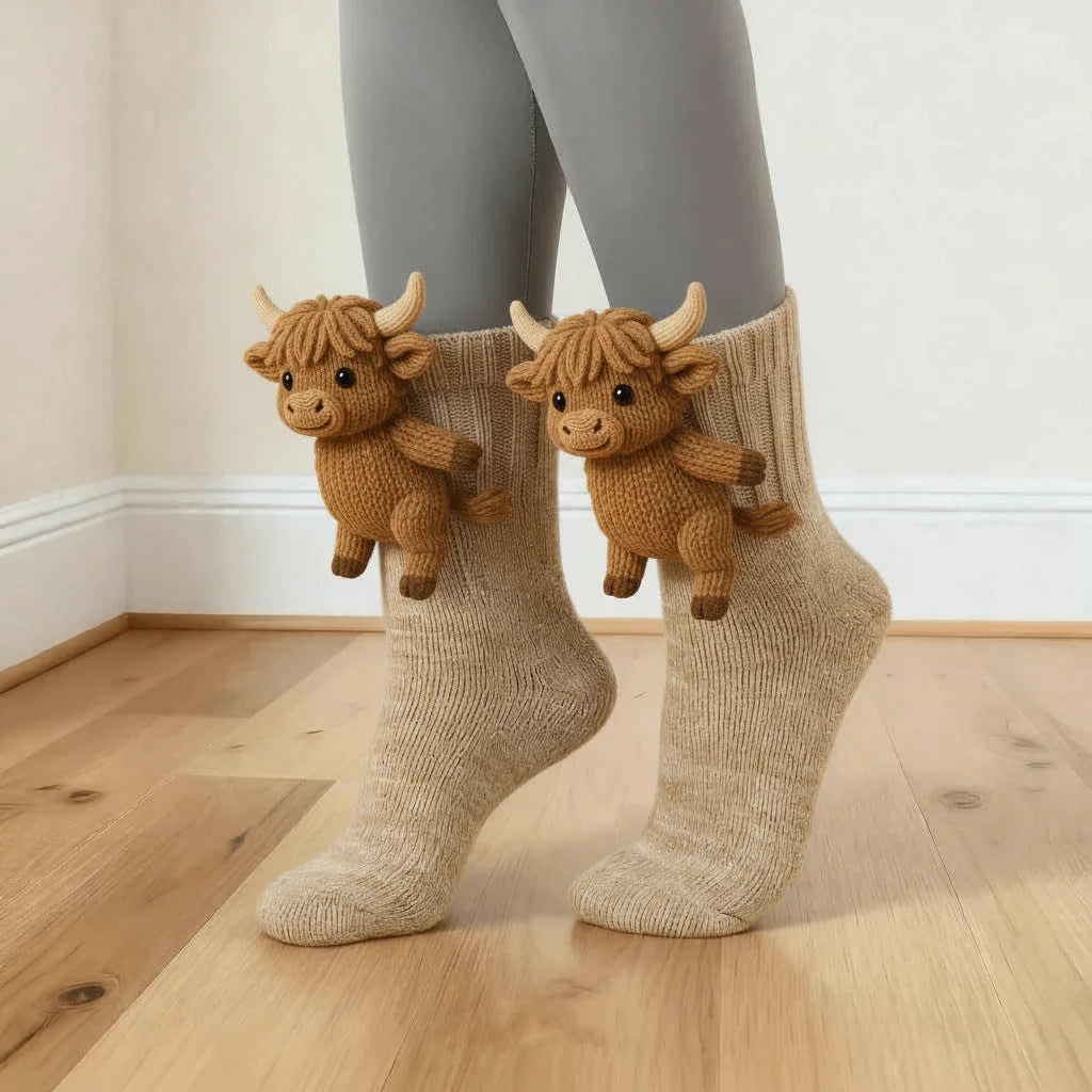 Les chaussettes animaux les plus douillettes de France 🧦💖